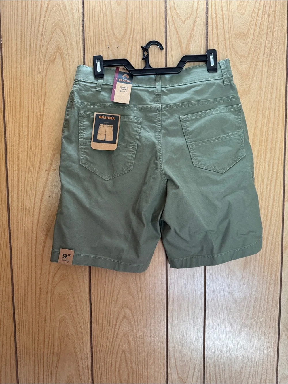 Brahma Olive Green Cargo Shorts